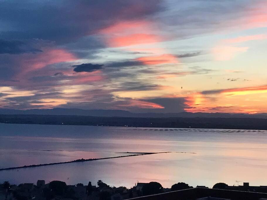 Luxueux T3 Piscine Et Vue Somptueuse Appartement Sète Buitenkant foto