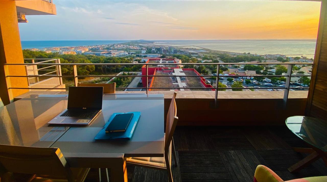 Luxueux T3 Piscine Et Vue Somptueuse Appartement Sète Buitenkant foto